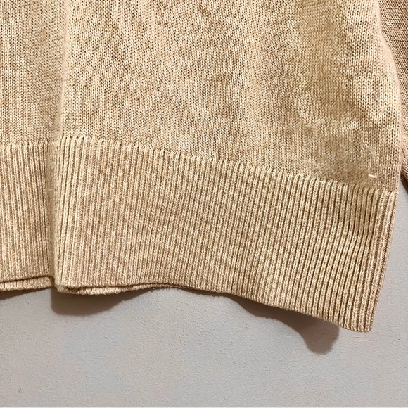 NWT Banana Republic Sailor Sweater in Iced Latte Beige MSRP$90 SOLD OUT ONLINE - Picture 11 of 16
